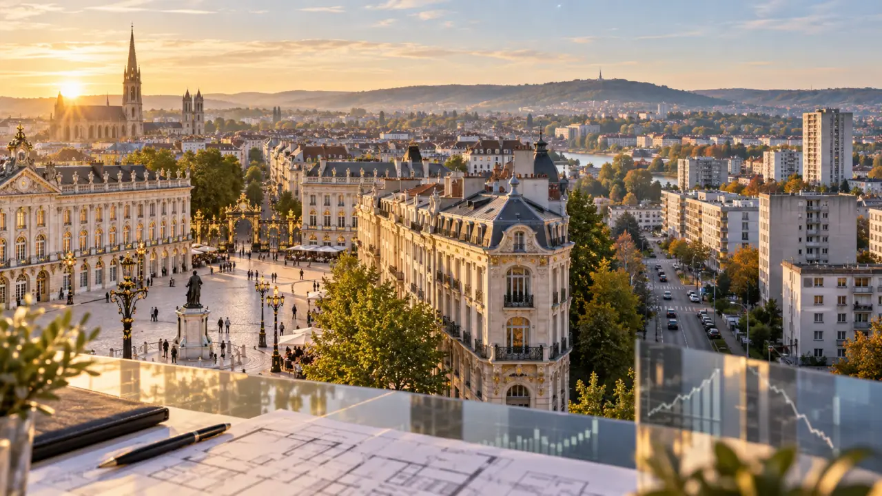 Investissement locatif à Nancy : 4 % à 7 % de rendement, mais un quartier peut tout changer